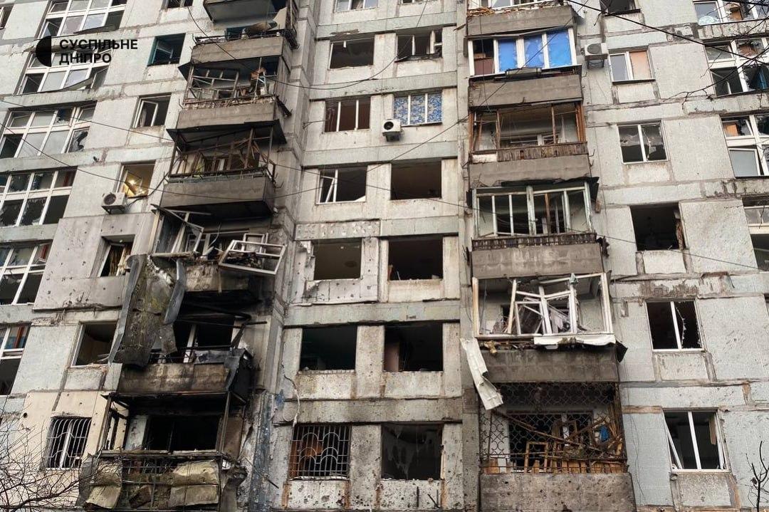 Росіяни вночі атакували Дніпро і Одещину