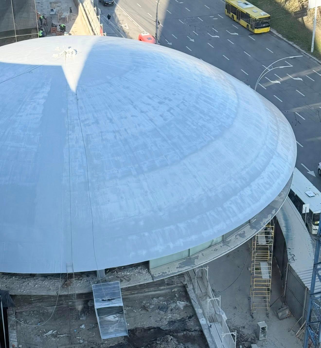 Киянам показали, якою буде «Літаюча тарілка» після реставрації