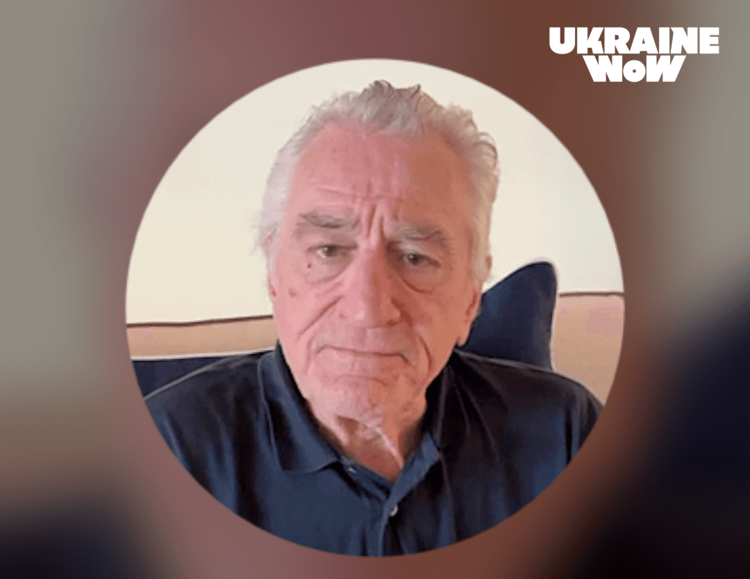 Роберт де Ніро звернувся до українців незадовго до початку Нового року