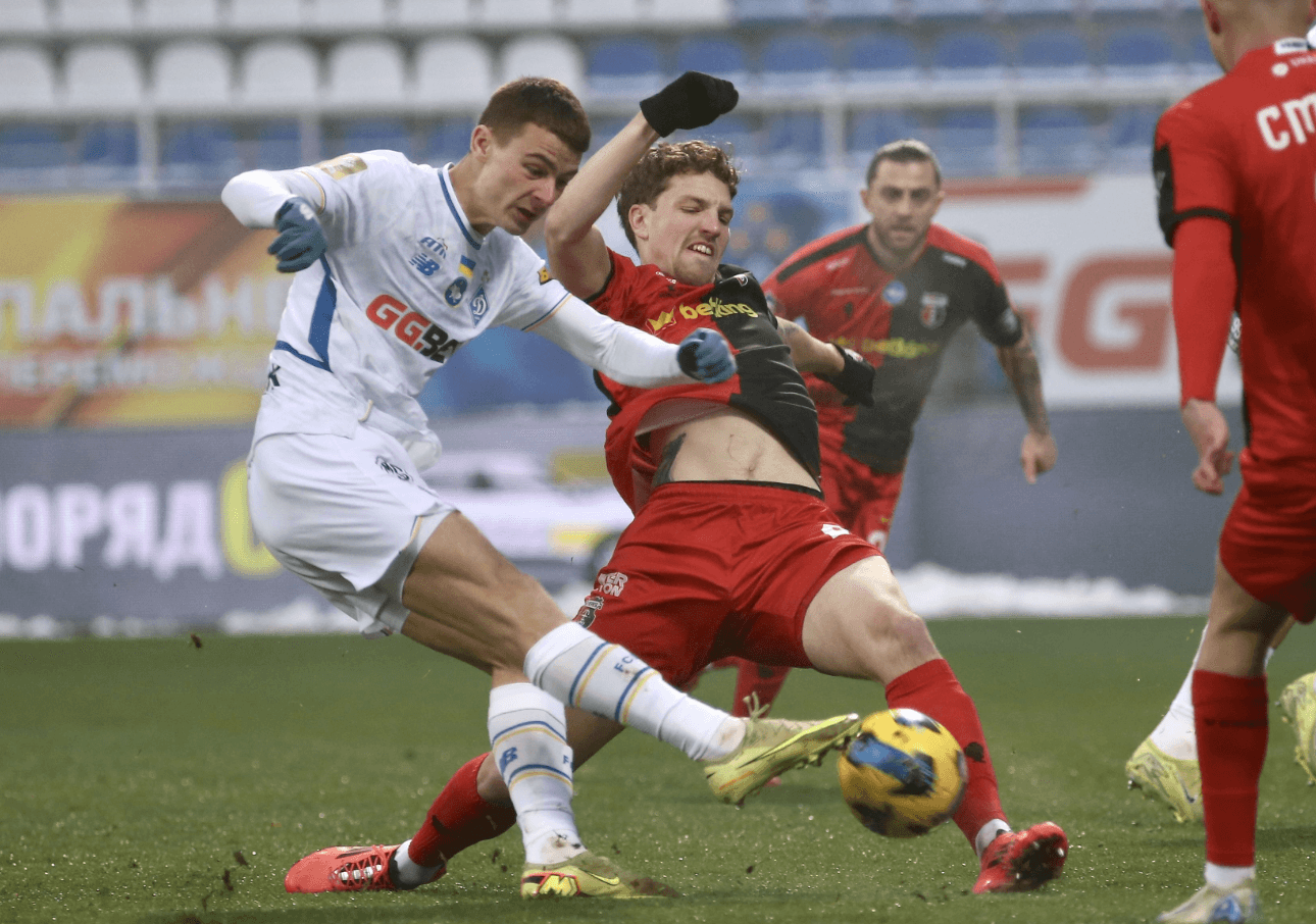 «Динамо» розгромило «Верес» у домашньому матчі