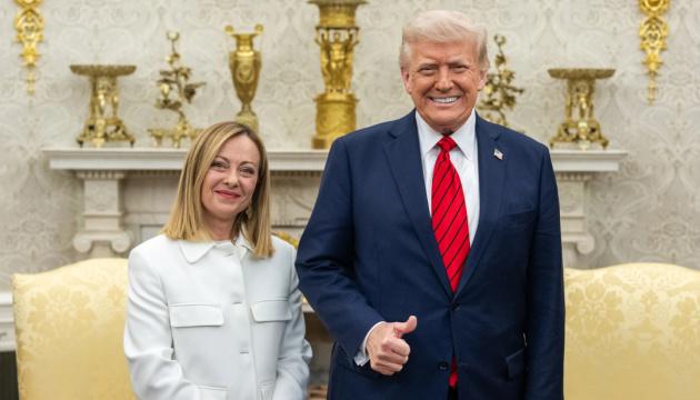 Мелоні: Нобелівську премію миру мають вручити Трампу після завершення війни в Україні