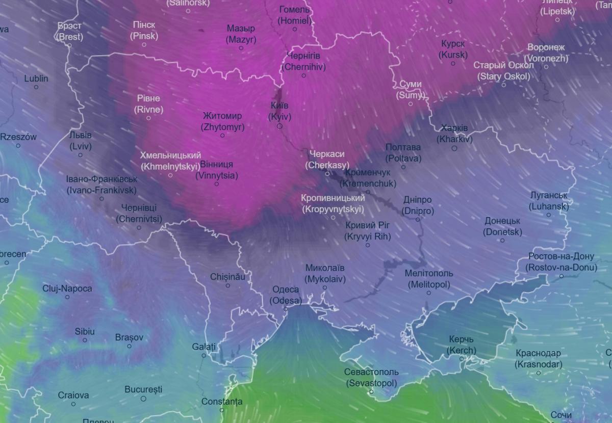 Наприкінці тижня Україну накриє нова хвиля морозів до -22°