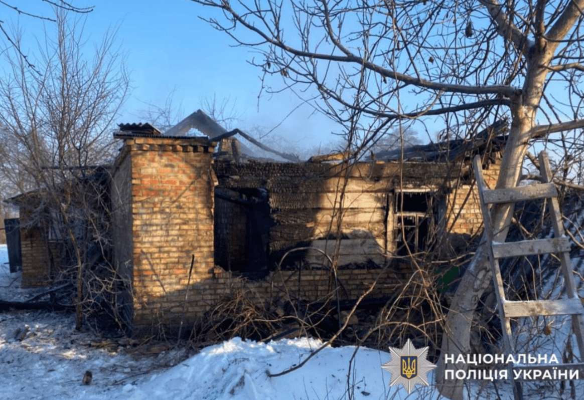 Поліція розслідує обставини пожежі під Києвом, яка забрала життя чоловіка