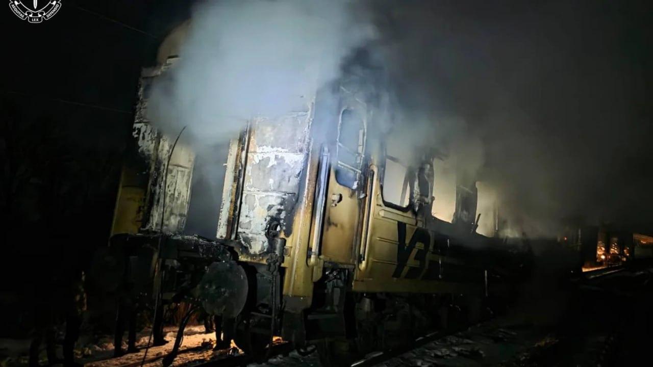 «Слава Росії» після удару по поїзду: польський залізничник опинився під службовою перевіркою