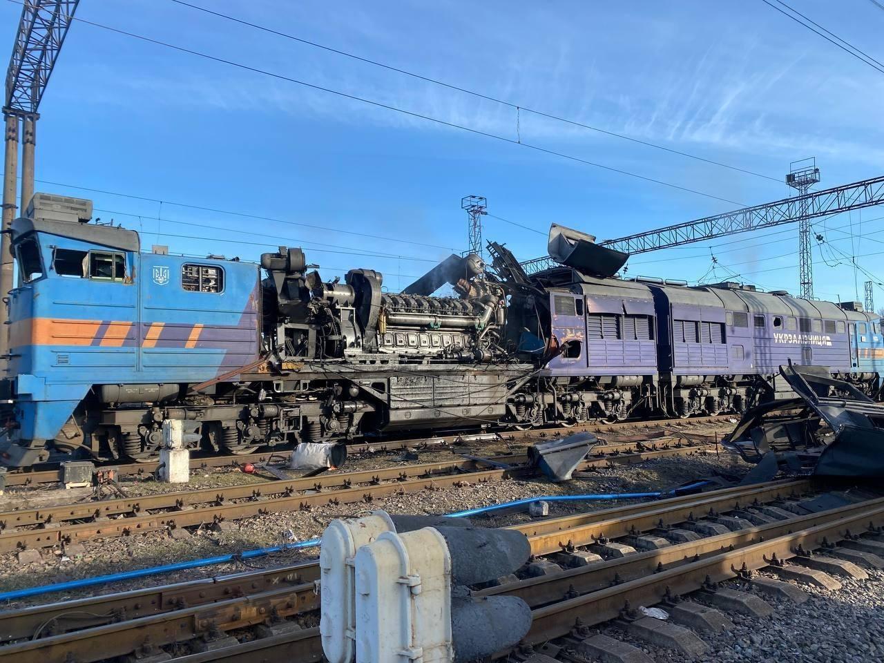 РФ вночі била по залізничній інфраструктурі Донеччини, Запоріжжя, Миколаївщини та Одещини