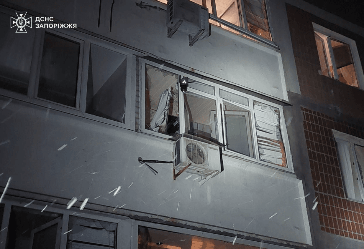 Кількість постраждалих внаслідок удару росіян по Запоріжжю збільшилась до семи