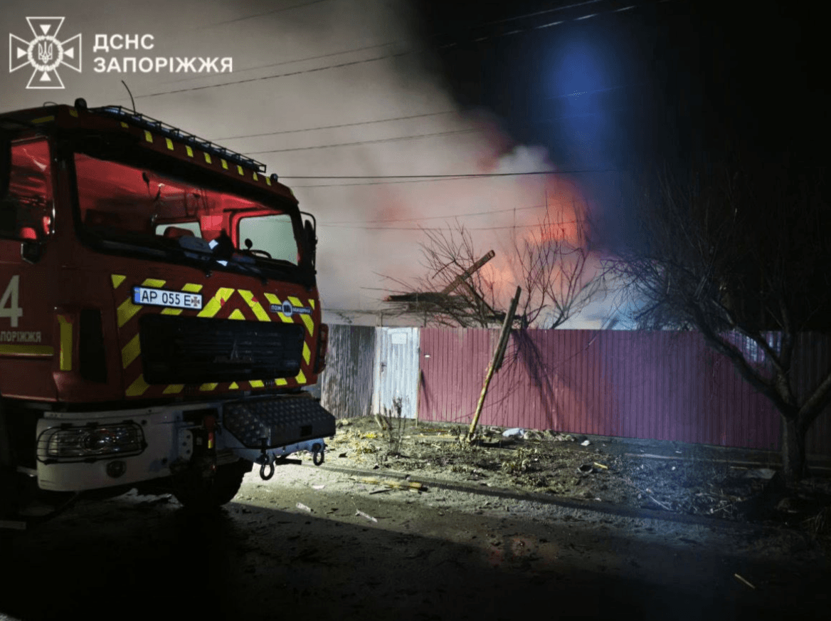 На Запоріжжі внаслідок російського удару травмовані 4 людини, серед них підліток