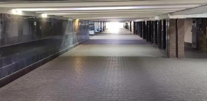 У підземному переході на Майдані Незалежності продовжили обмеження руху для пішоходів 