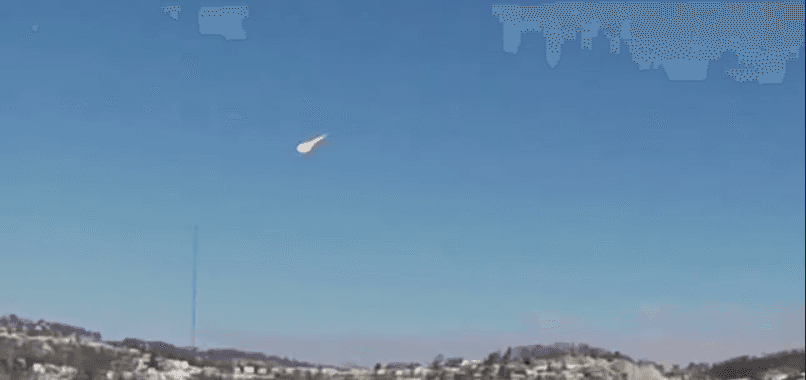 У небі над США зафіксували рідкісний денний болід, його побачив супутник GOES-19