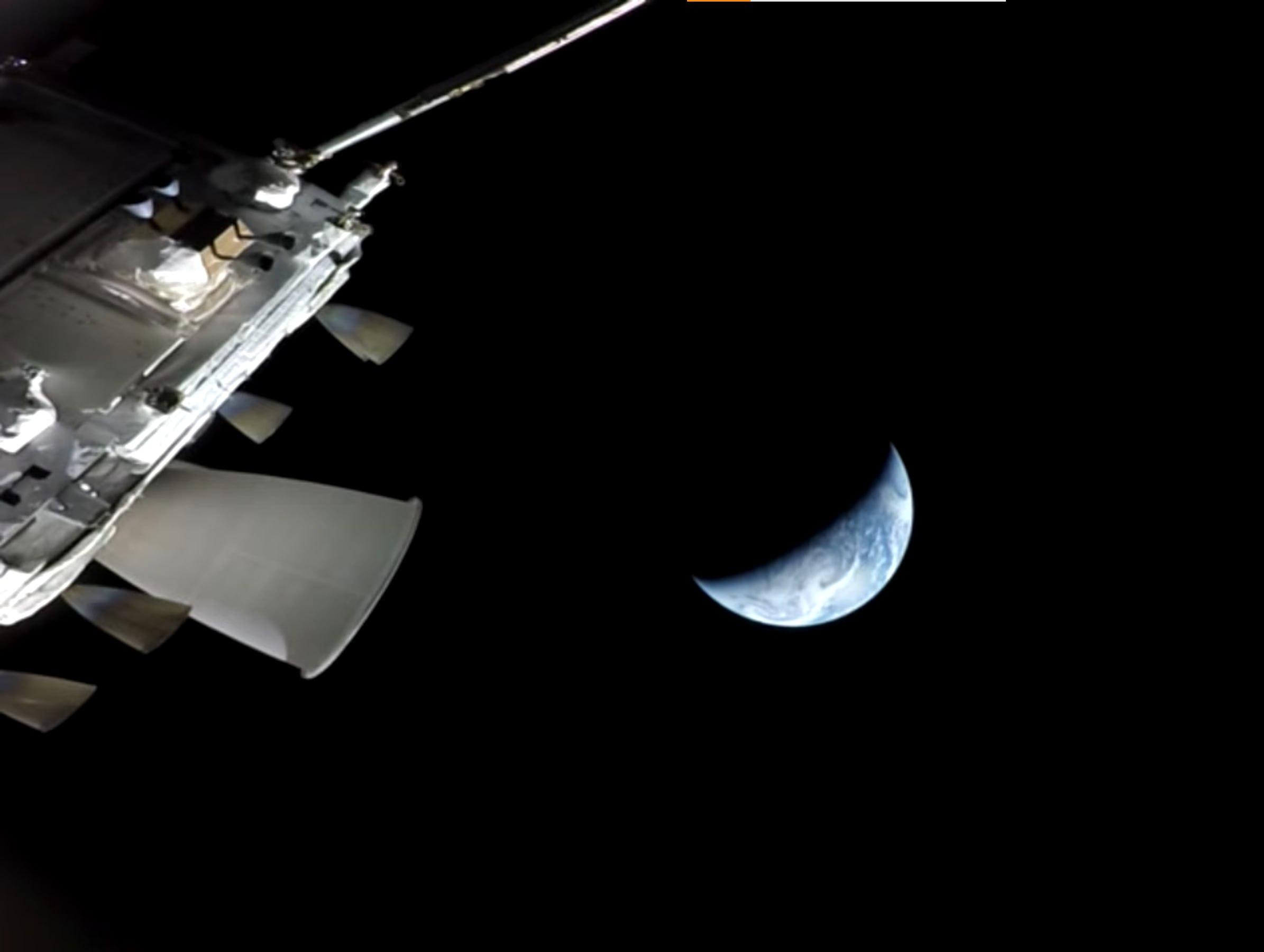 Напередодні Дня космонавтики капсула з іменами українців літала навколо Місяця