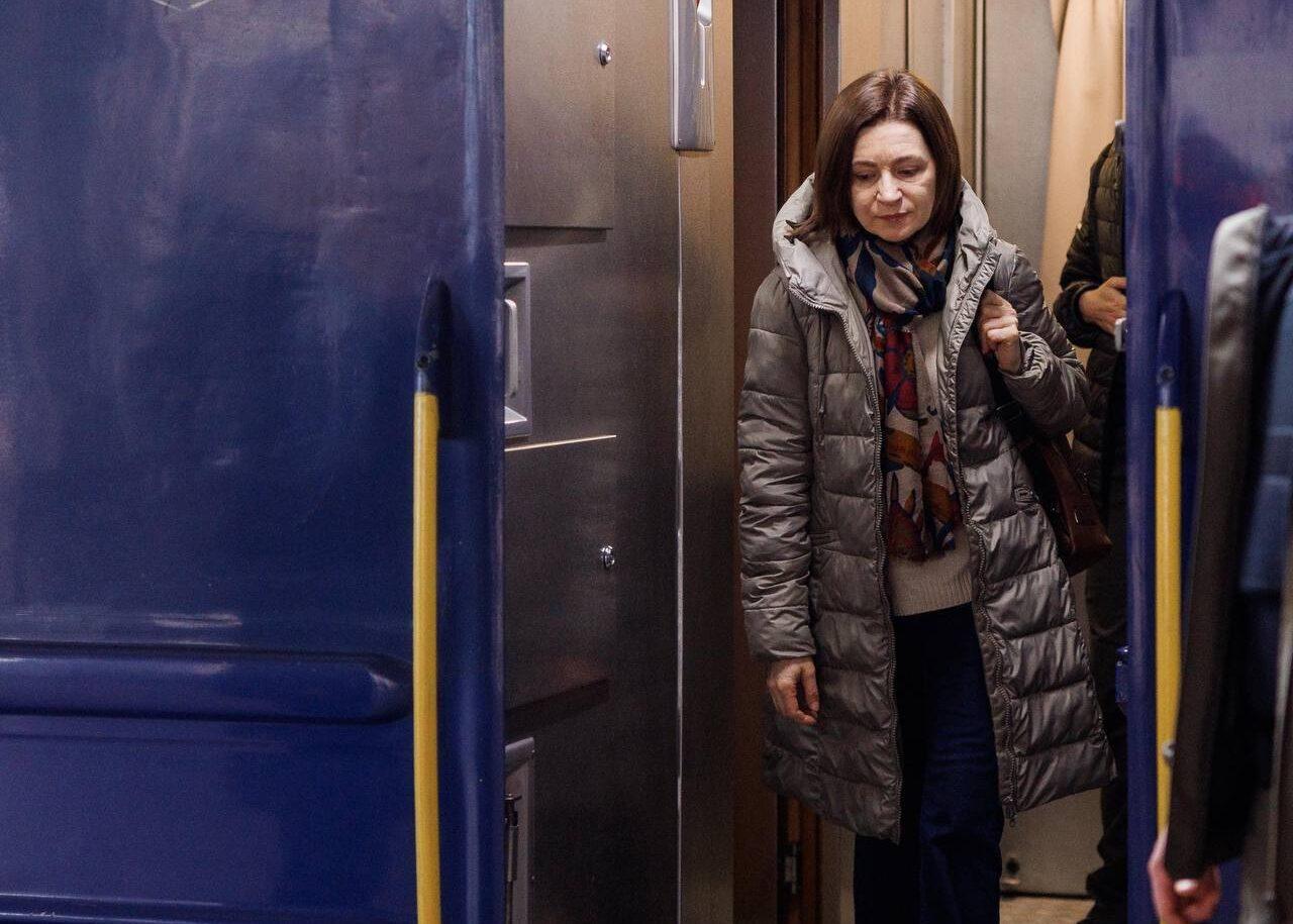 До Києва прибула президентка Молдови Майя Санду