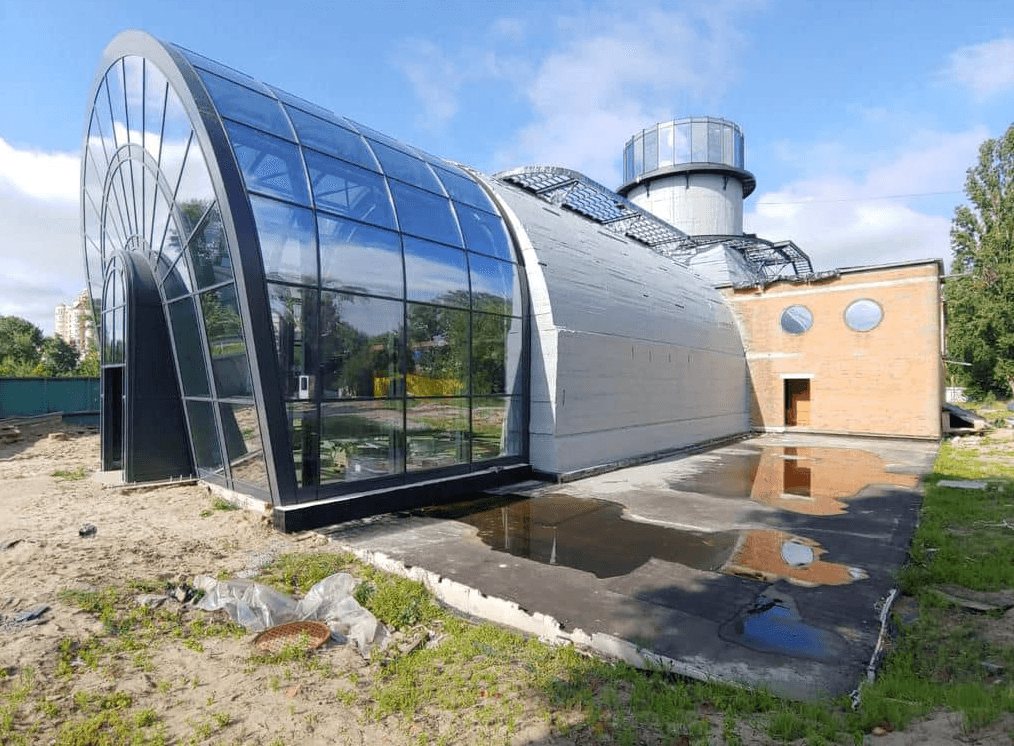 Реконструкцію кесона на Оболоні заморозили