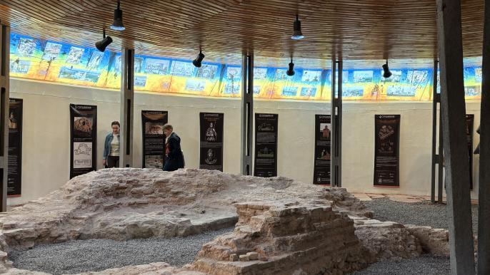 У Києві відкривають археологічний музей на території Михайлівського Золотоверхого монастиря