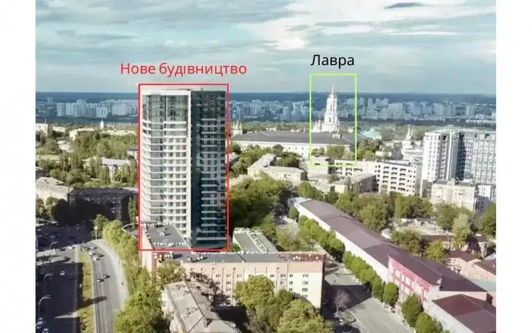 У КМДА вимагають зупинити будівництво 80-метрового хмарочоса на Печерську