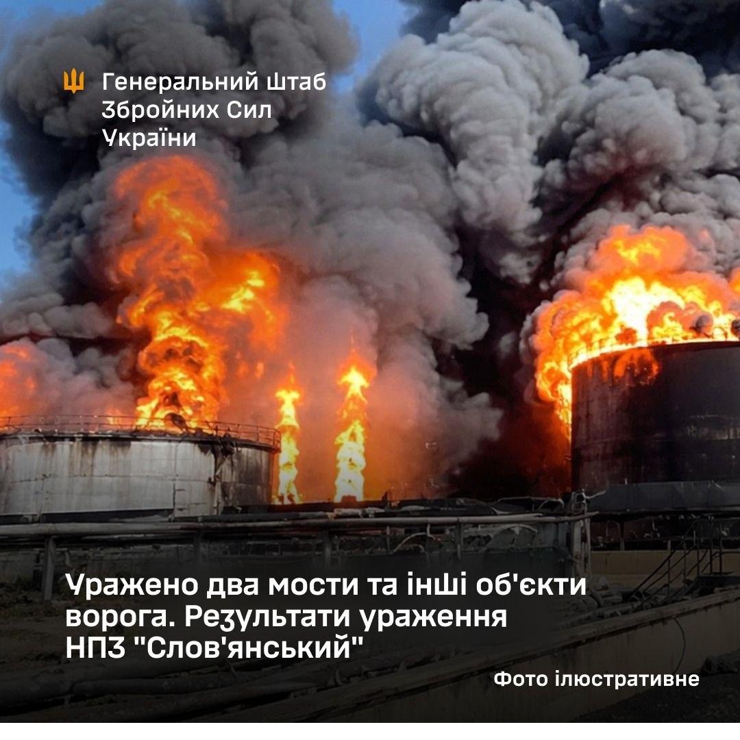 Сили оборони уразили ще два мости, пункти управління БпЛА та командний пункт окупантів