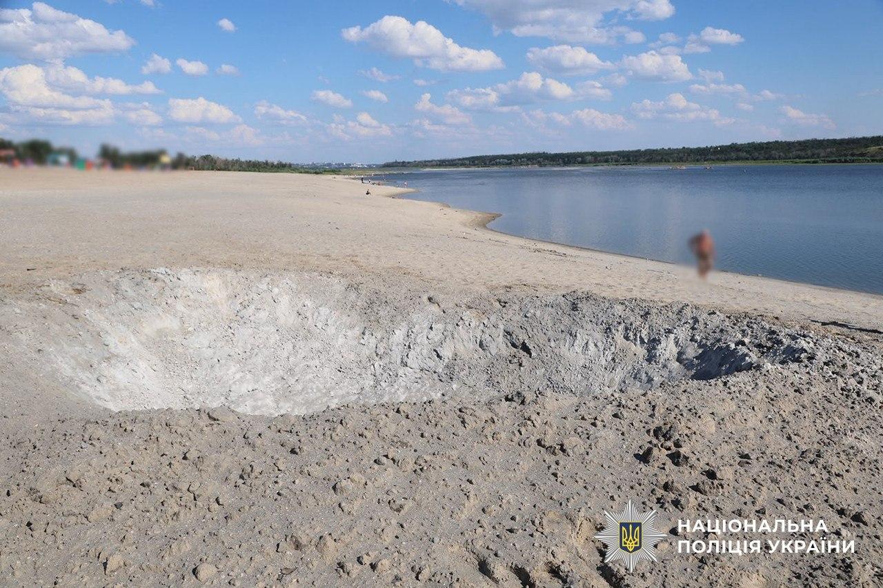 Росіяни атакували центральний пляж у Запоріжжі, є поранені