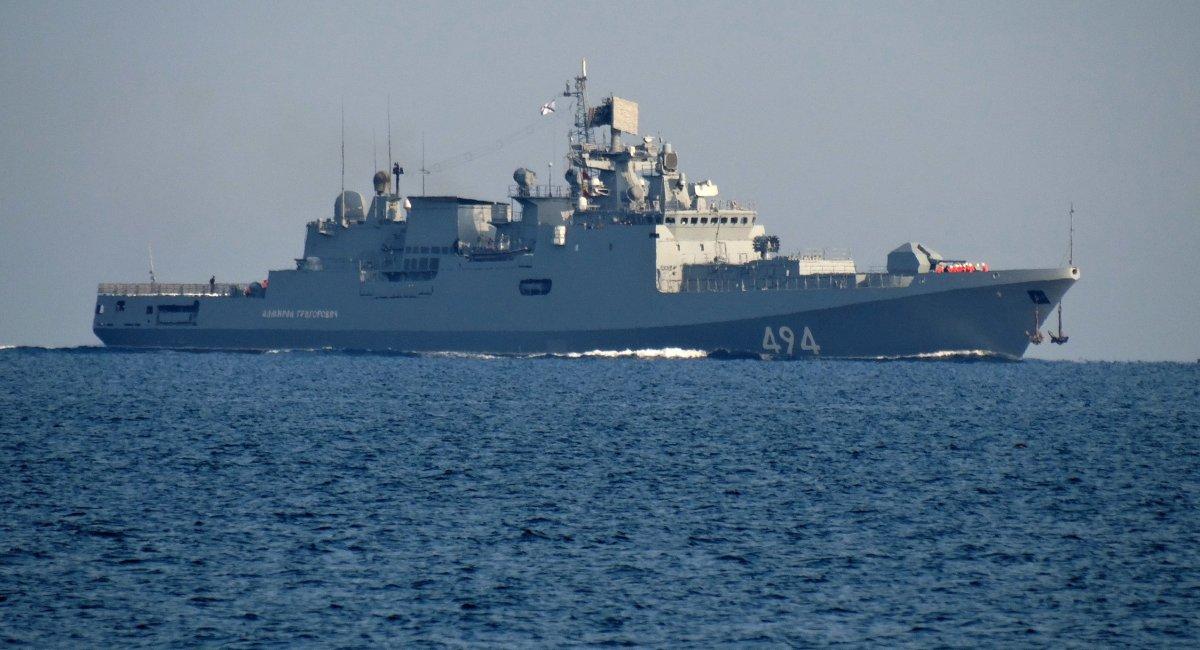 Російський фрегат «Адмірал Григорович» відкрив попереджувальний вогонь біля британської яхти у Ла-Манші