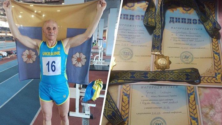 66-річний українець встановив світовий рекорд на чемпіонаті з гирьового спорту