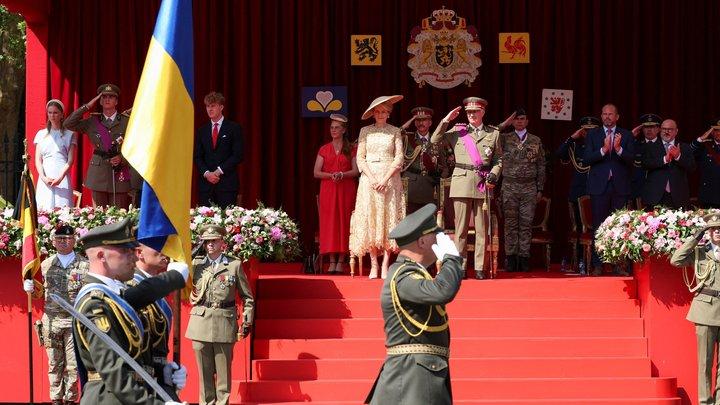 Українські військові вперше взяли участь у параді до Національного дня Бельгії