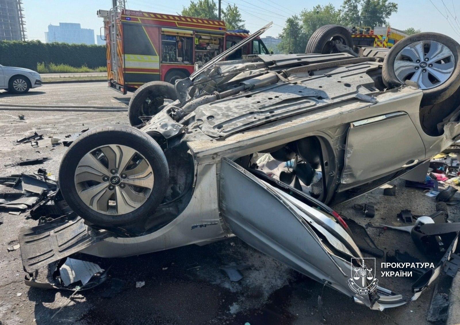 21-річний водій BMW, який влаштував смертельну ДТП у Подільському районі, їздив без посвідчення