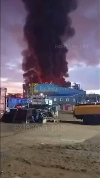 У Татарстані сталася пожежа на підприємстві «Нижньокамськнафтохім»