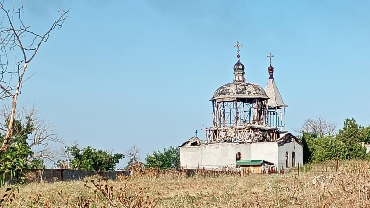 Російські війська знищили храм Різдва Богородиці в Дар’ївці на Херсонщині