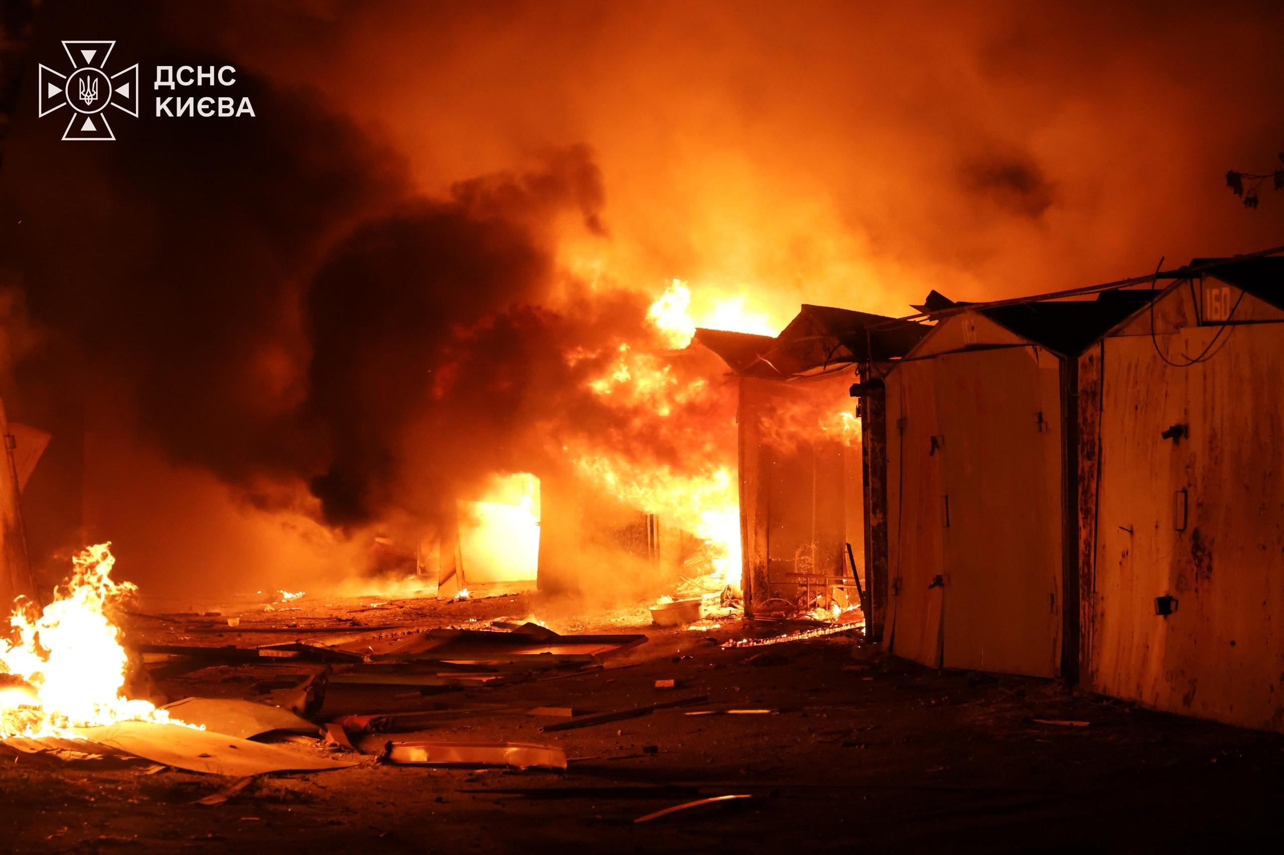 У Києві внаслідок російської атаки загинула людина, ще четверо постраждали