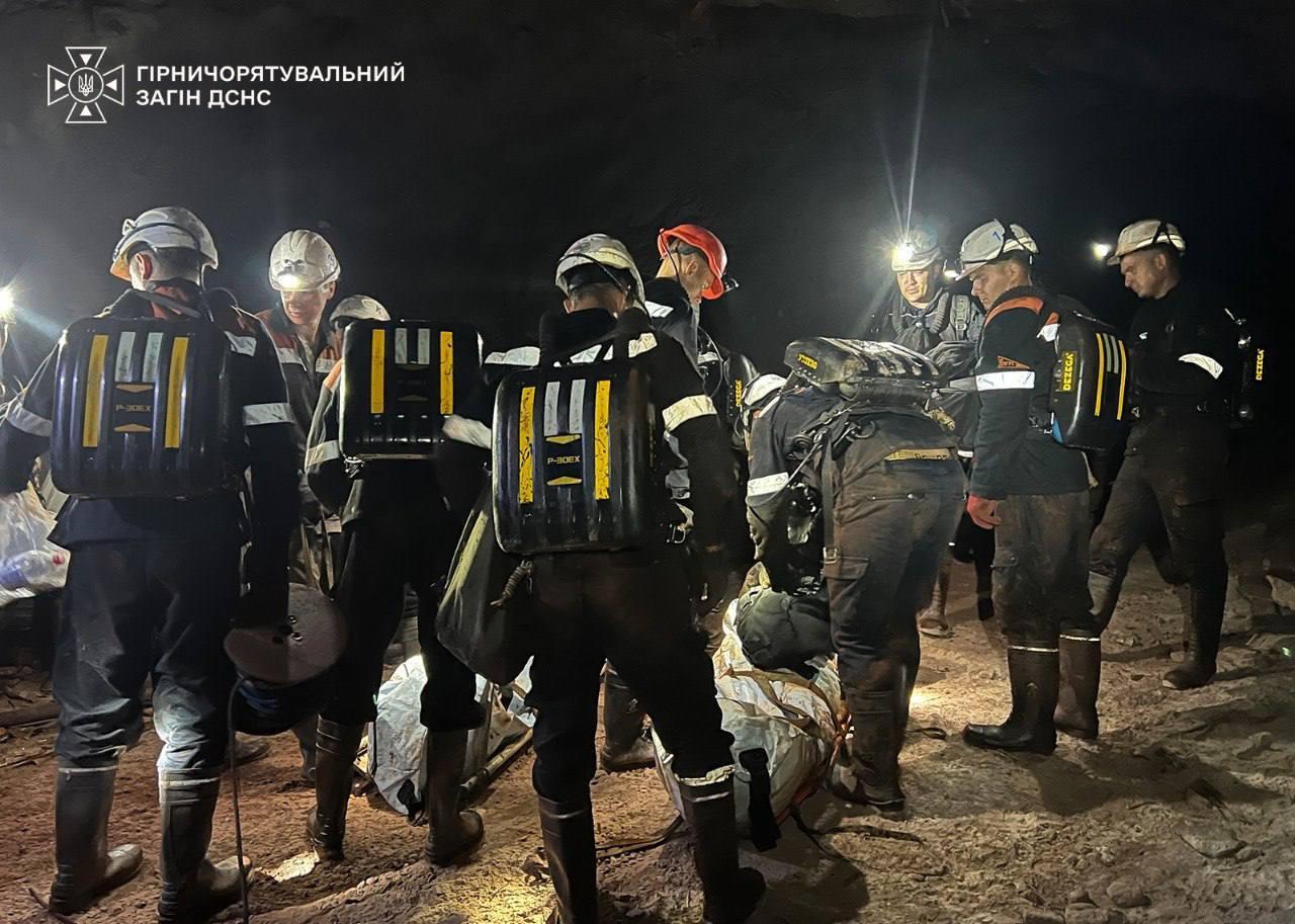 На шахті у Кривому Розі загинули троє гірників