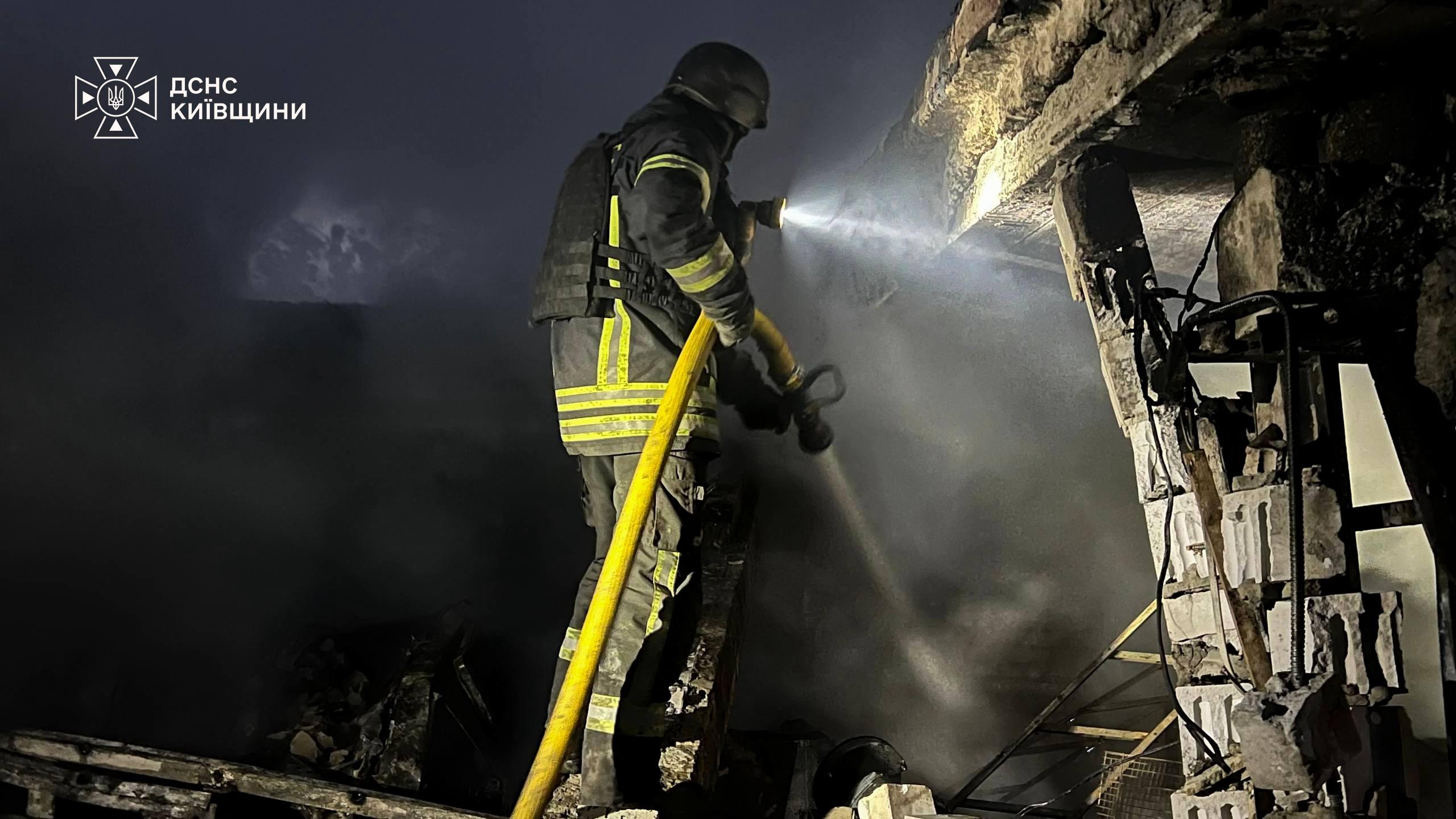 На Київщині внаслідок масованої ракетної атаки загинула дитина, ще троє людей травмовані