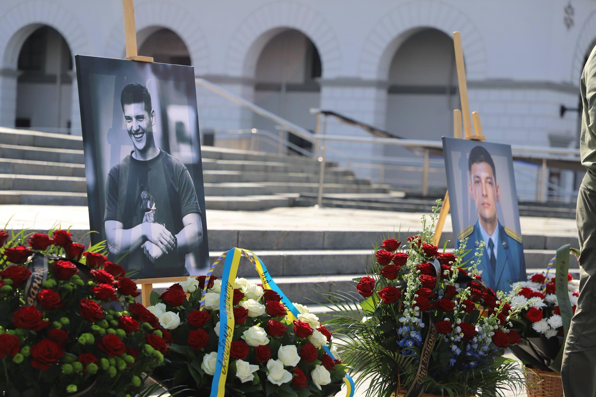 У Києві попрощалися з 25-річним «Привидом Києва», який загинув під час бойового вильоту