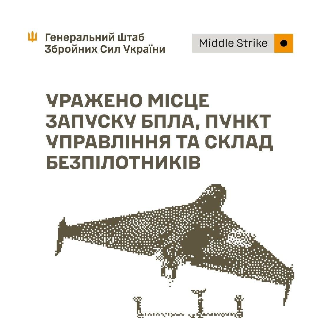 Під ударом — інфраструктура російських дронів: Сили оборони уразили об’єкти на окупованих територіях