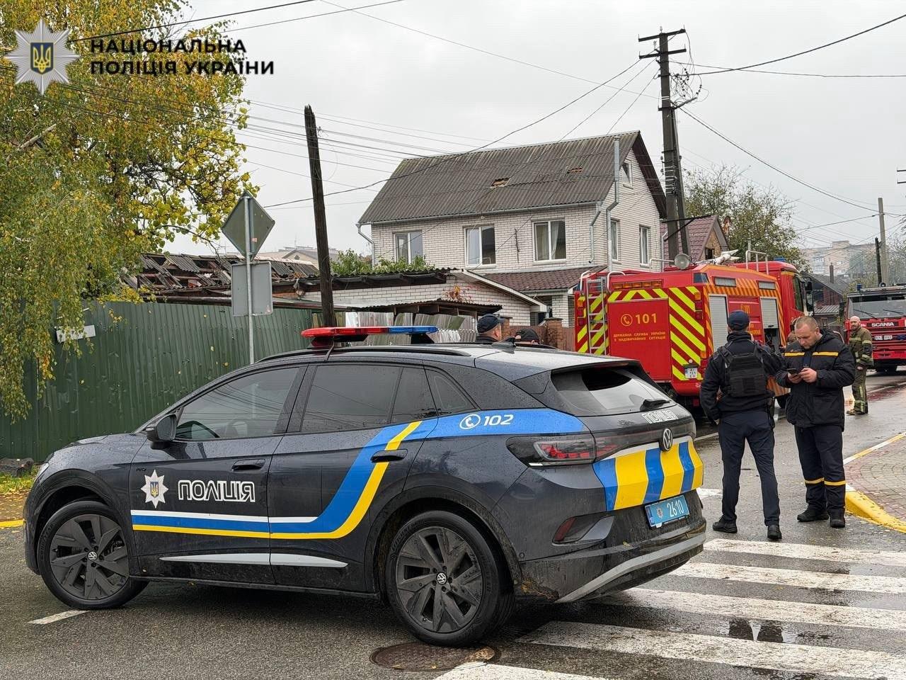 На Київщині внаслідок атаки загинула людина, ще 10 – постраждали