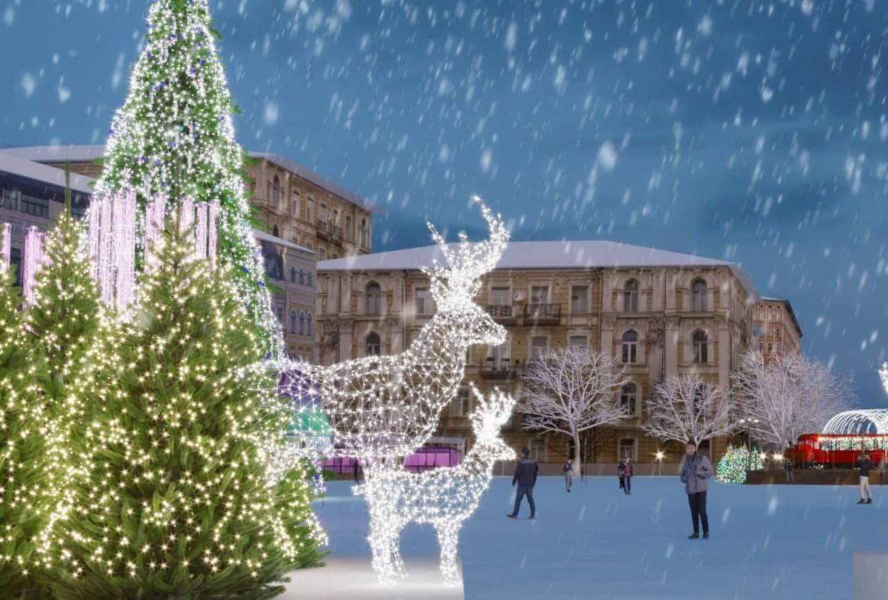 Новогодний городок