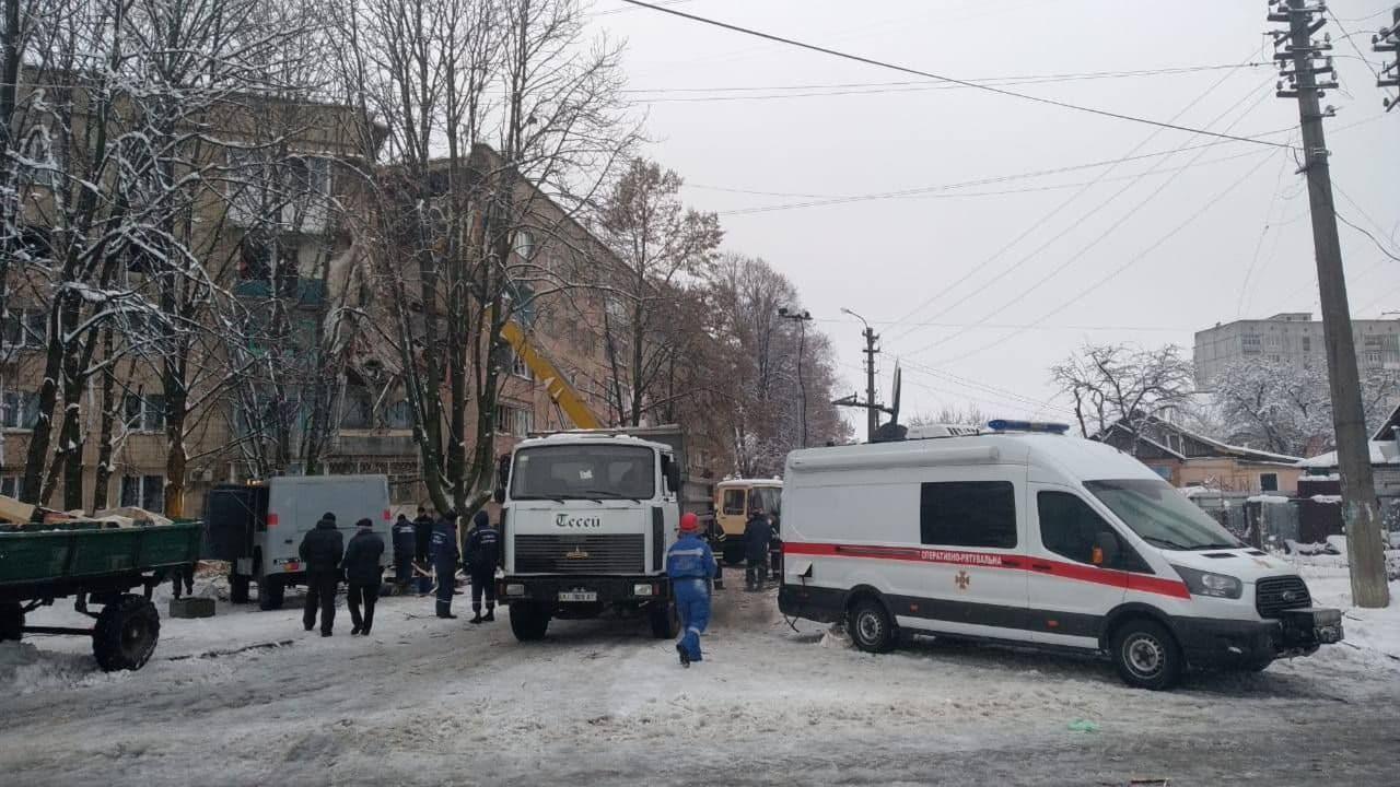 Фастов, взрыв дома