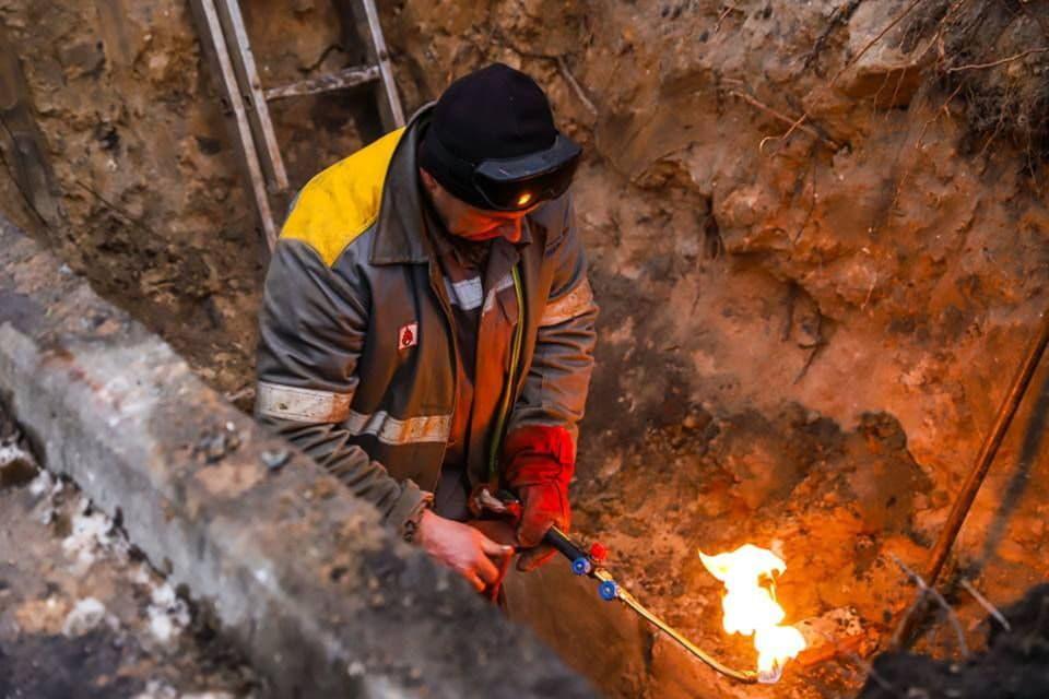 Повреждение теплосети