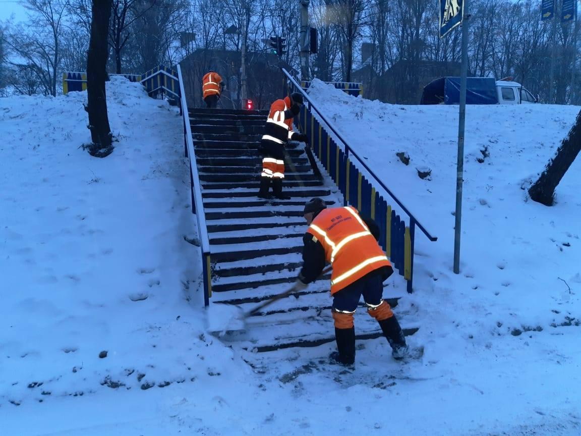 Уборка снега