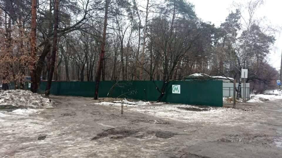 Строительство метро на Виноградарь
