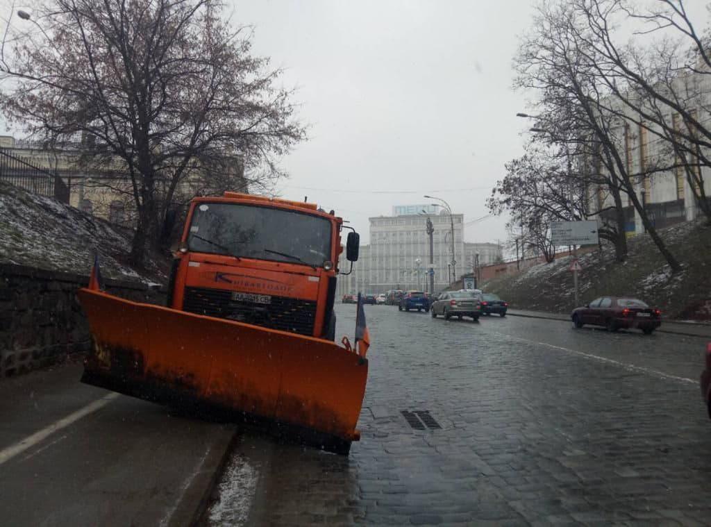 Киевавтодор уборка снега