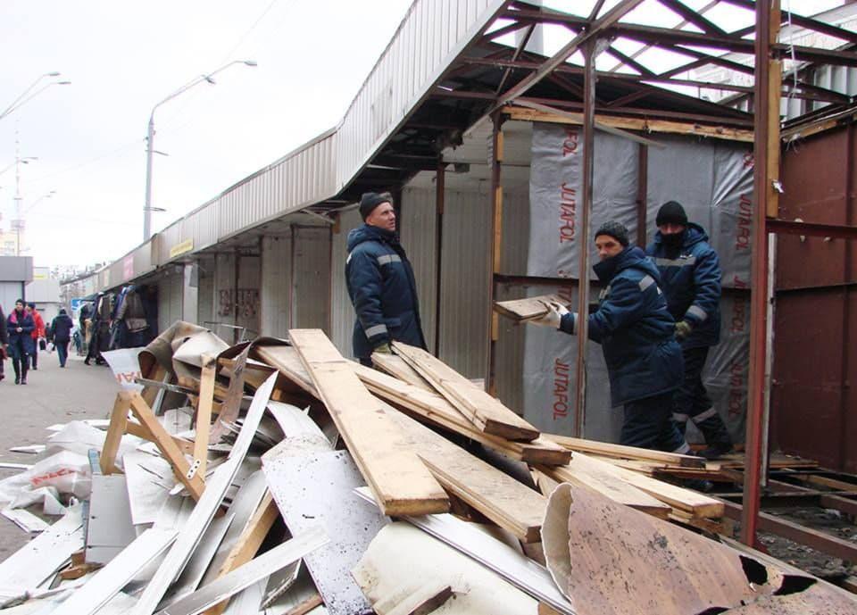 Демонтаж Шулявская