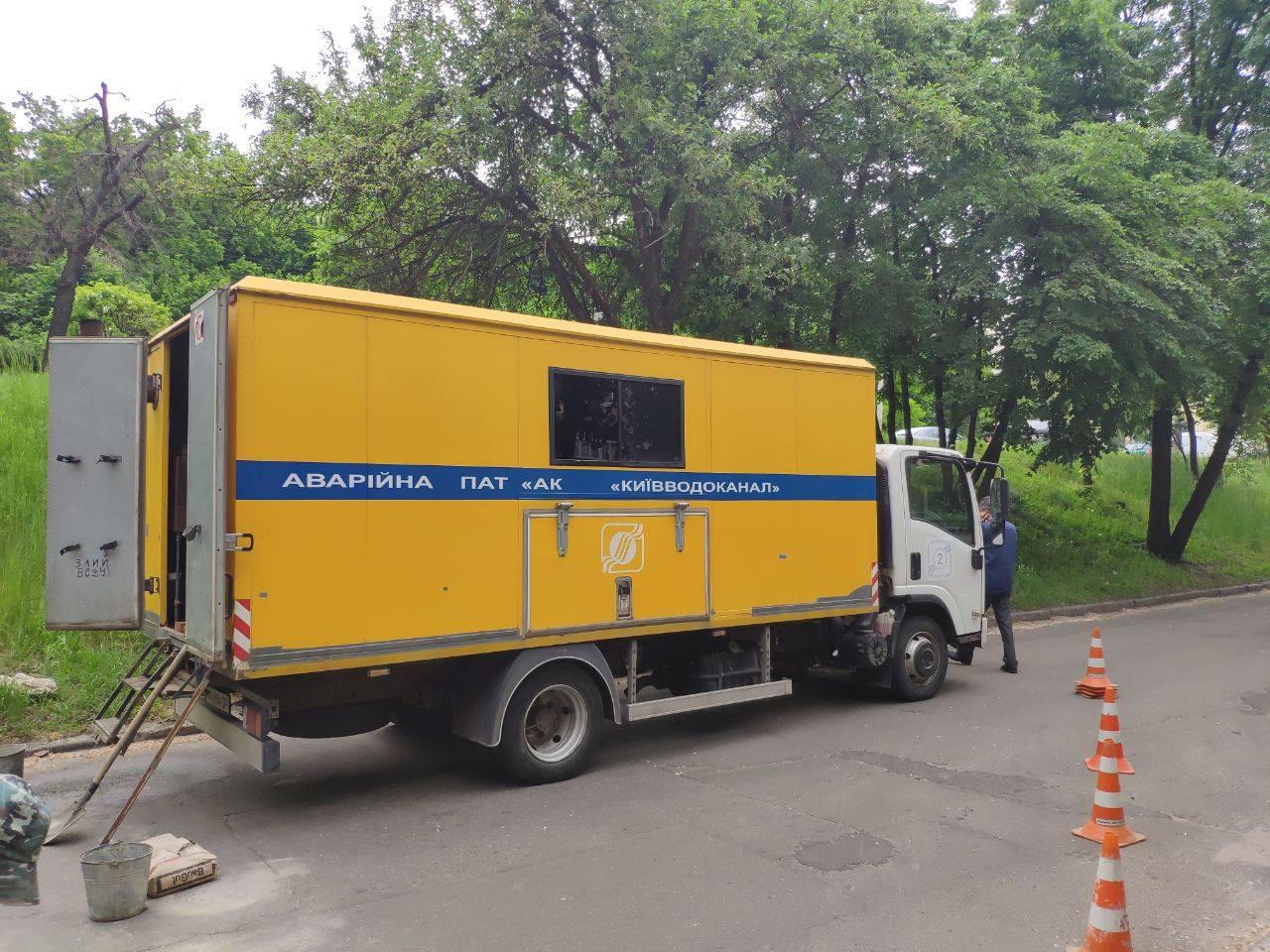 Без воды повреждения сетей