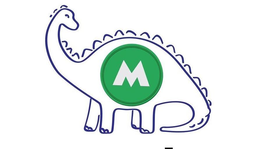 жетон, динозавр