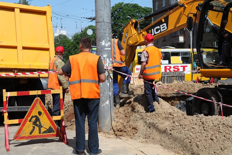 Без воды повреждения сетей