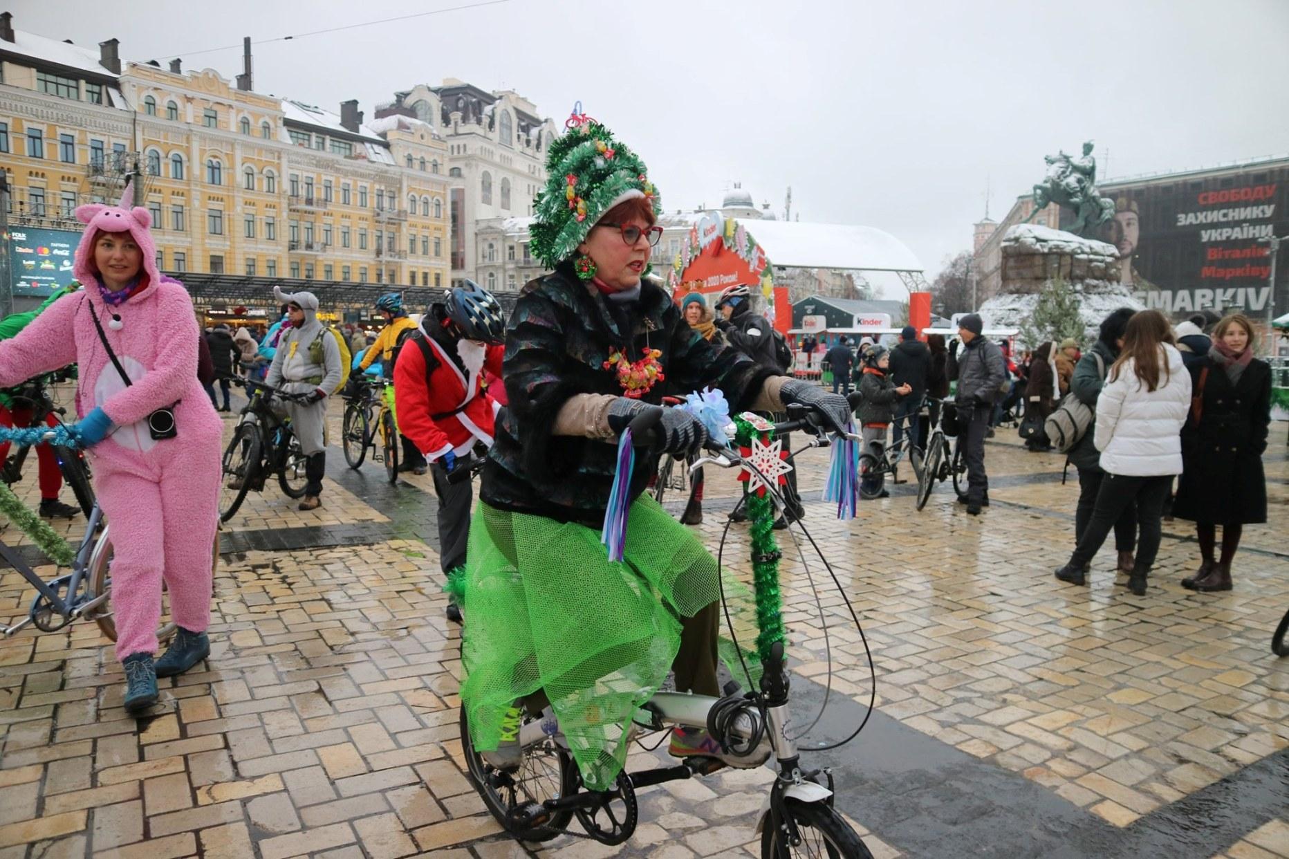 Велопарад праздничный Киев 2019