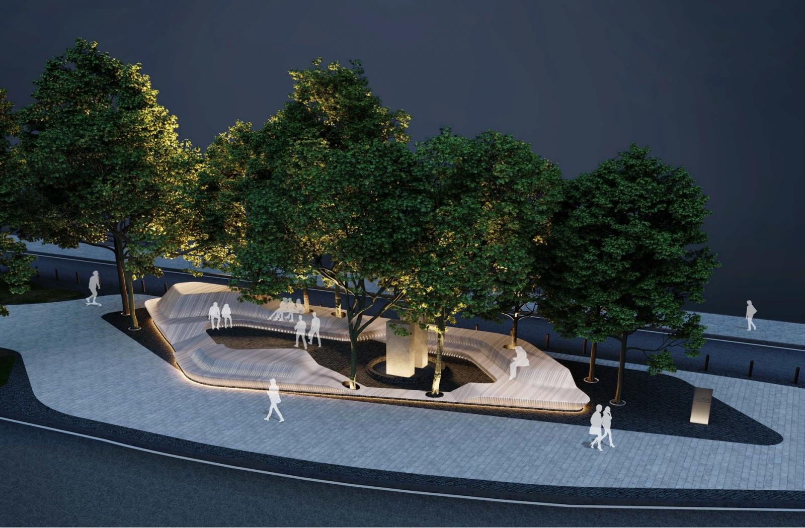 Тераса Литовский сквер