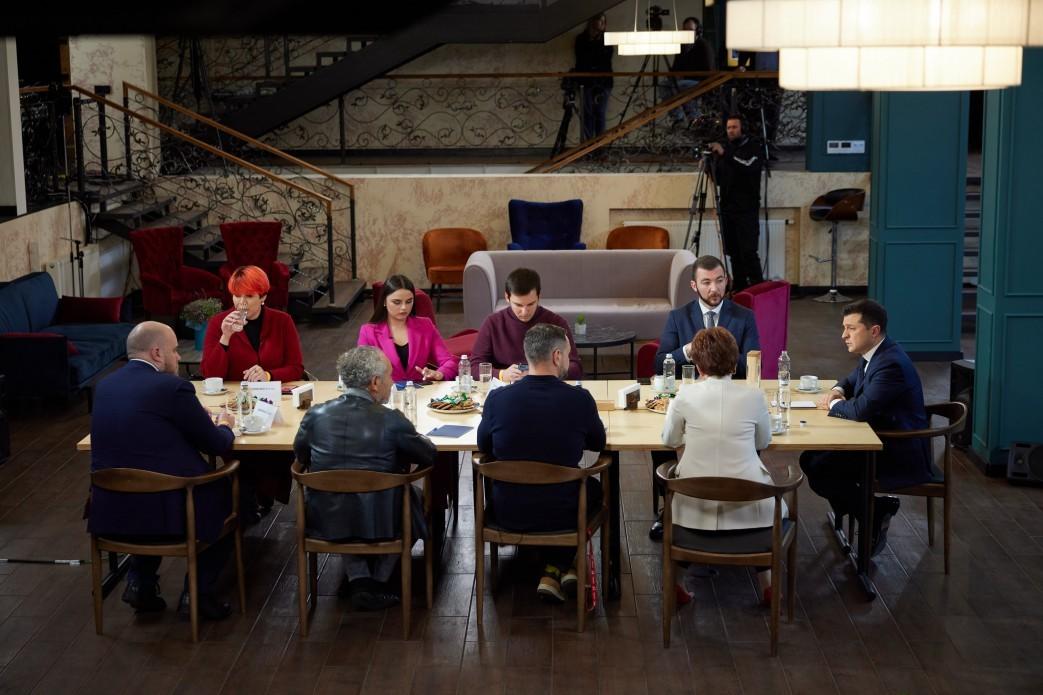 Зеленский пресмарафон екватор