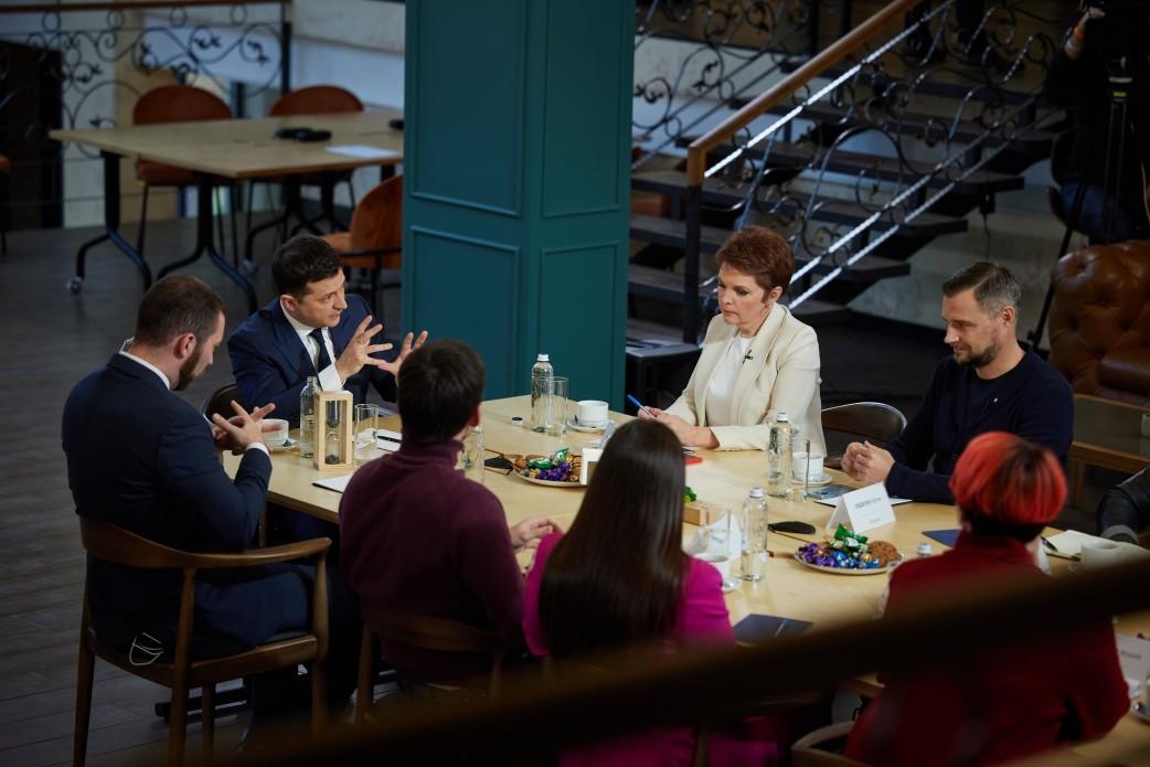 Зеленский пресмарафон екватор