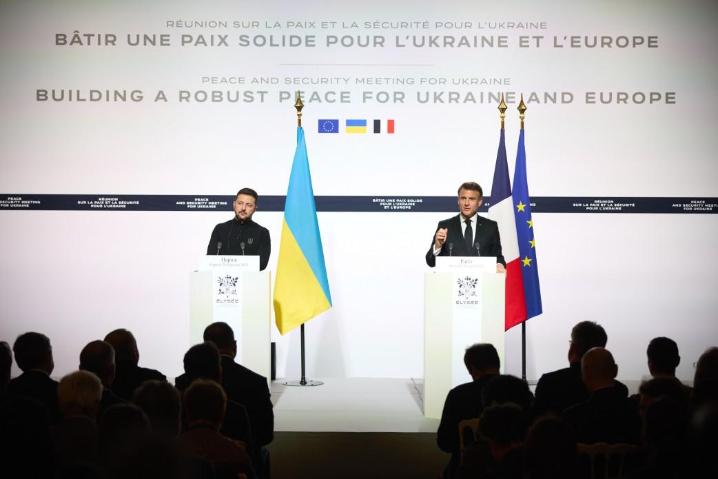 Володимир Зеленський, Еммануель Макрон