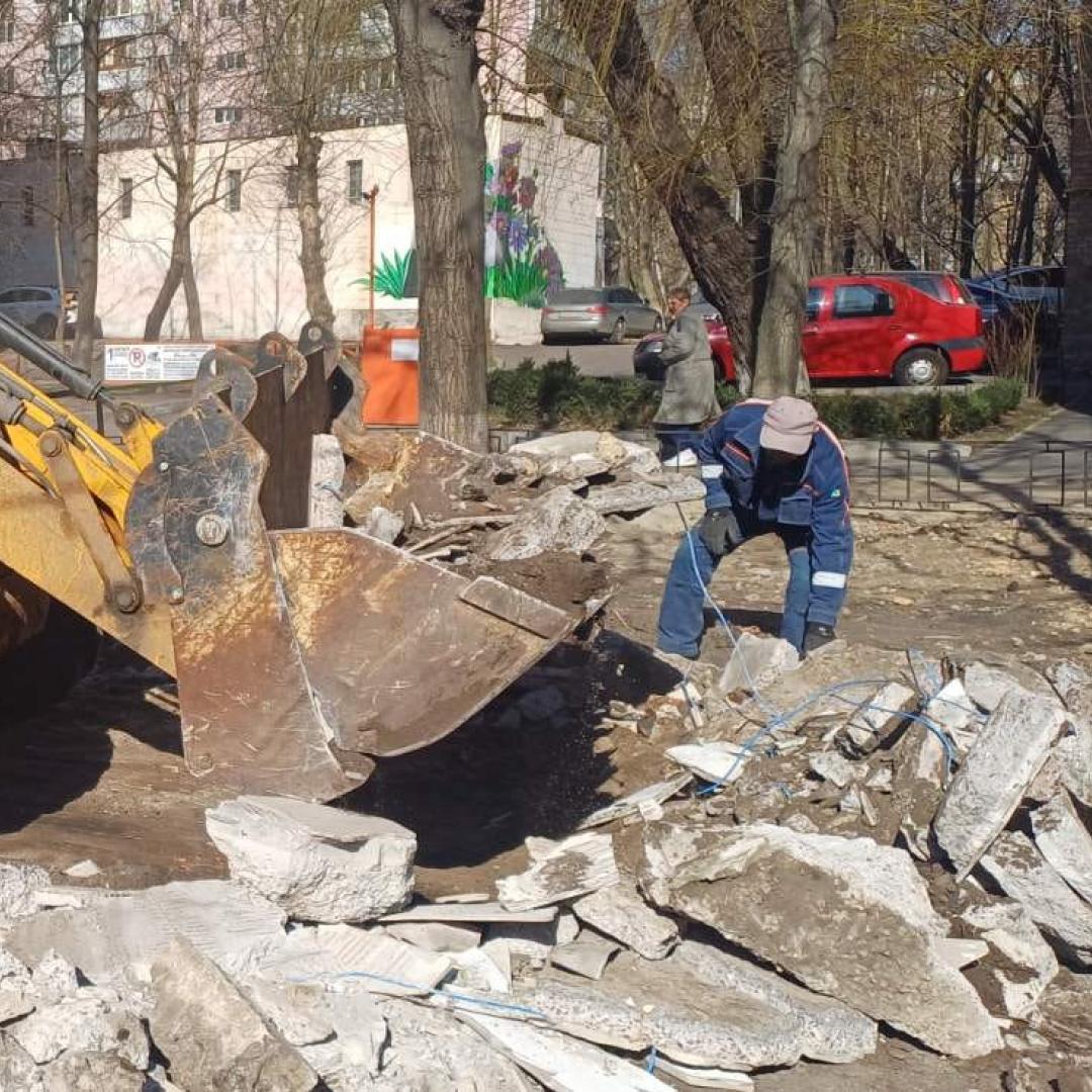 Облаштування територій після демонтажу МАФів