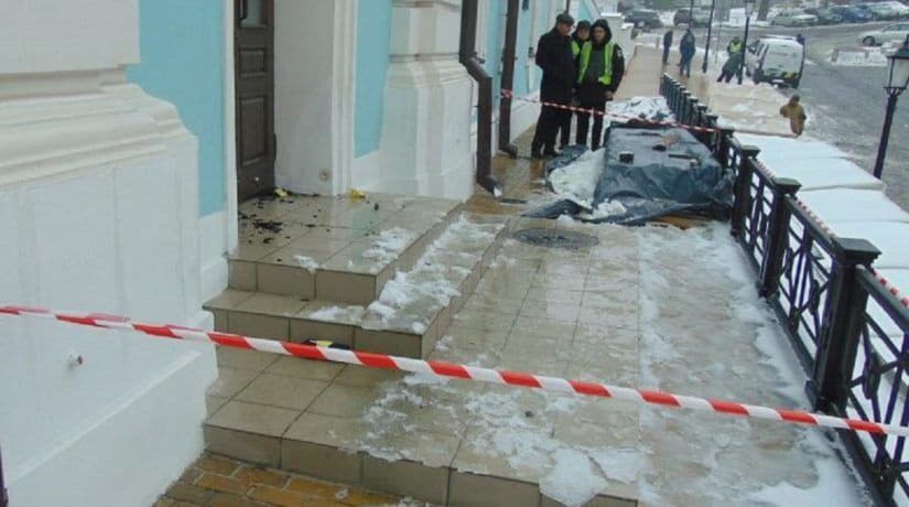 Полиция задержала злоумышленника, пытавшегося поджечь Андреевскую церковь