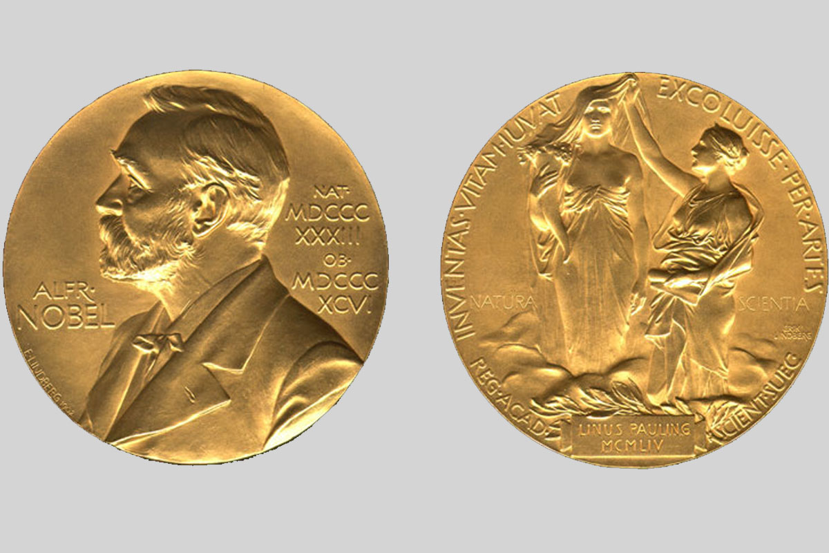  Нобелевская медаль – медаль за литературу
